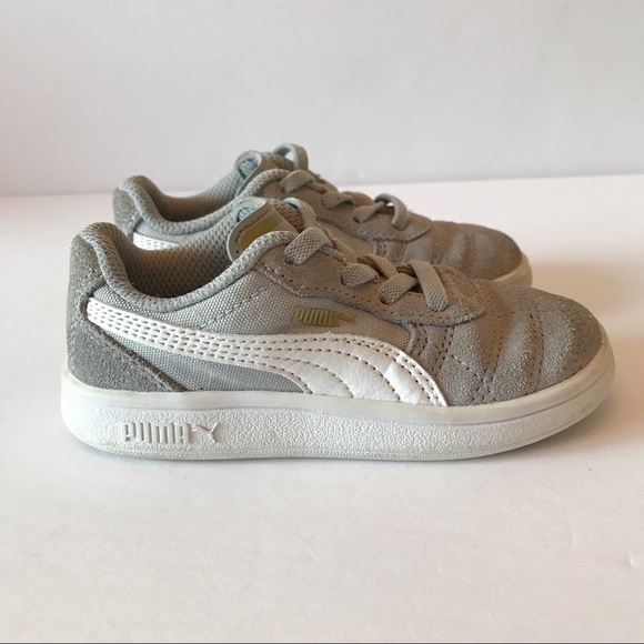 3/20$ Puma kids sneakers size 8 - Picture 2 of 8